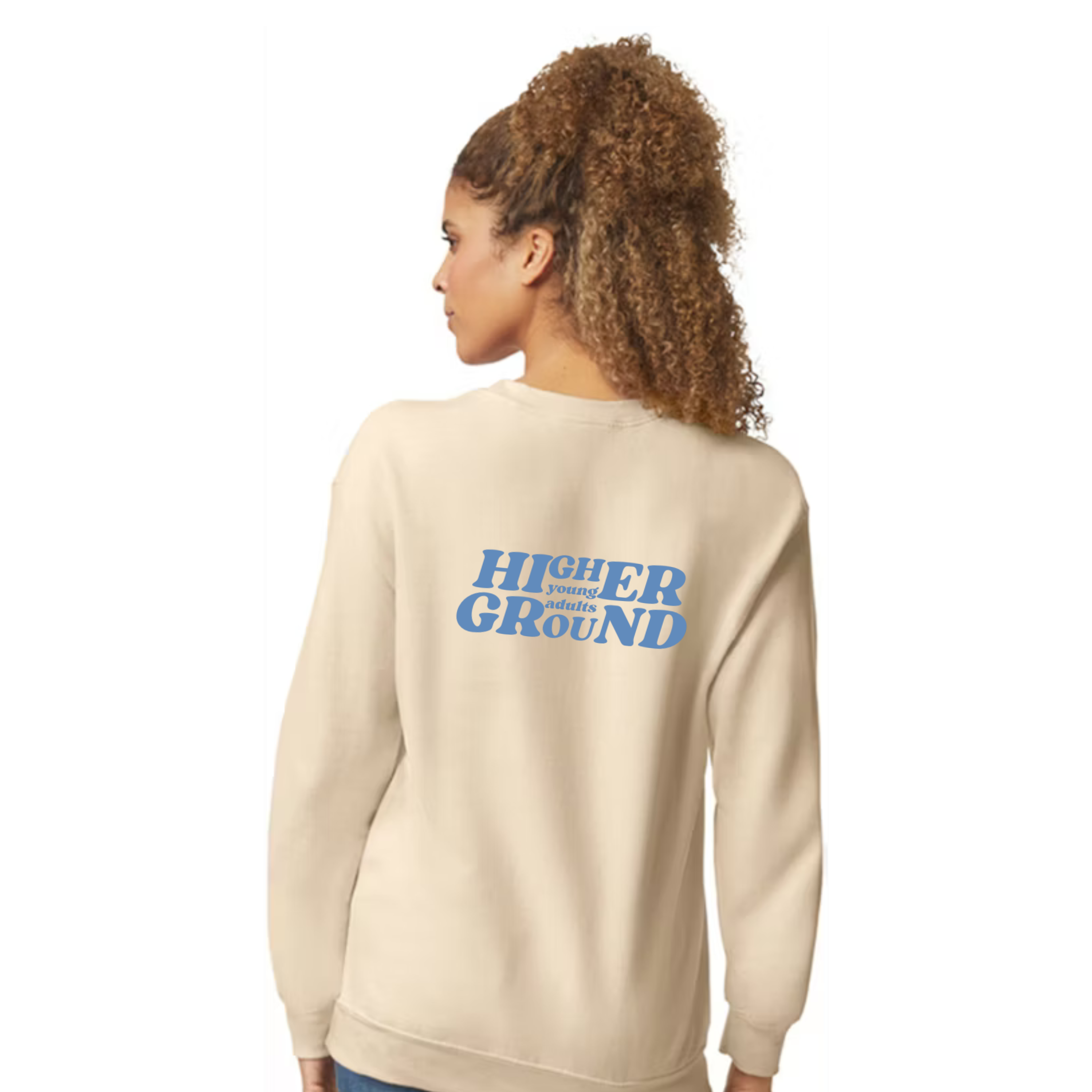 Higher Ground Young Adults Unisex Crewneck Sweatshirt